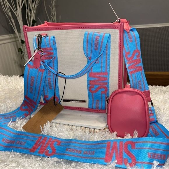 Steve Madden Multi Color Bag NWT - Picture 2 of 7